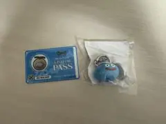 ドラクエ　エスコン　リアルイベントスライムキーホルダーとビジターパスセット
