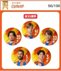 くじコレ　アルビレックス新潟　新井泰貴選手