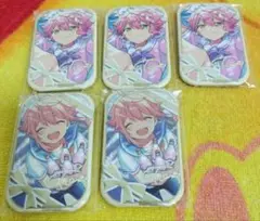 あんスタ 姫宮桃李 一番カフェ スクエア缶バッジ ベストショット 炭酸金魚