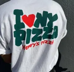 Henry's PIZZA I❤️NY PIZZA Tシャツ XL