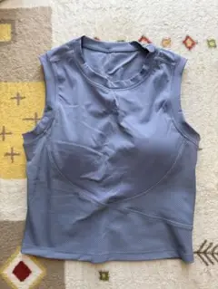 薄い青 ヨガウェアパット付き Sサイズ