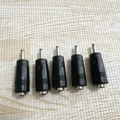 3.1mm 1.0mm DC変換アダプタ プラグ 5個セット 電源流用