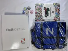 日能研　Nバック　リュック　テストファイル　A4ファイル　缶バッジ　セット