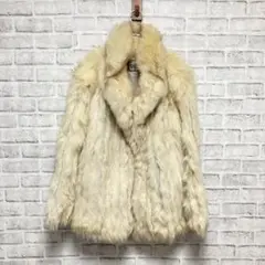 ✨最高級✨【SAGA FOX】毛皮コート(9)リアルファー 上質 シルバータグ