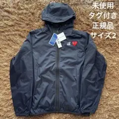 【未使用】プレイコムデギャルソン ケイウェイ メンズ ネイビー ブルゾン コラボ