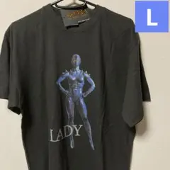 未使用　スペースコブラ Tシャツ　半袖　キャラクター　LADY ダークグレー