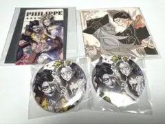 第五人格　蝋人形師　缶バッジ　クリアカード　コースター