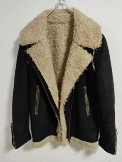 HYSTERIC GLAMOUR レザー ムートン ジャケット