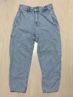 ZARA ライトブルーデニム ウエストゴム　Lサイズ相当