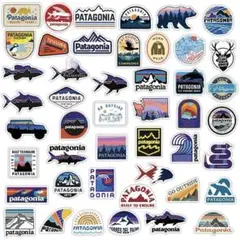 パタゴニア　patagonia 防水ステッカー ステッカー 55枚入り