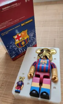 BE@RBRICK - BE@RBRICK FCB バルセロナ ホーム & アウェイ 2体セット 2025年最新】fc バルセロナ ベアブリックの人気アイテム - メルカリ