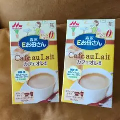 新品未開封)森永Eお母さん！カフェオレ風 18g×24本賞味期限26年2月3日