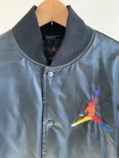 JORDANロゴ刺繍ナイロンスタジャン/NIKE/ジャンプマン/サテン/ボンバー