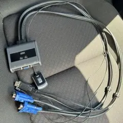 パソコン PC切替器 切り替え器 KVM サンワサプライ SW-KVM2UUSN