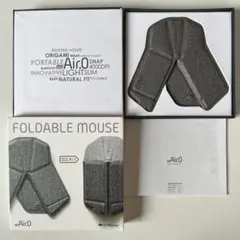 【美品】myAir.0 OriMouse 折りたたみ式 ワイヤレスマウス
