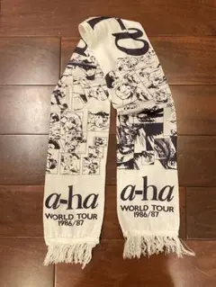 a-ha テイクオンミー WORLD TOUR 1986/87 スカーフ