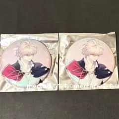 花秘める君のメテオール　オーロララメ缶バッジ　ラビ　花メテ