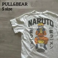 PULL&BEAR NARUTO ナルト　一楽　Tシャツ　S ジャンプ　岸本斉史