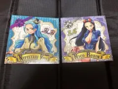 ONE PIECE ワンピース　ロビン　ビビ　バースデーステッカー　シール