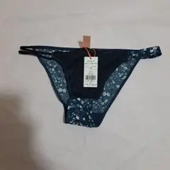 ネイビー 花柄 トライングスタイル Mサイズ