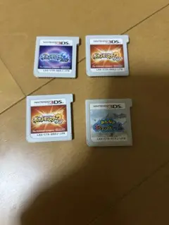 ポケットモンスター 3DSソフト 4本セット
