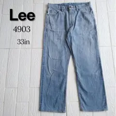 Lee 4903 ストレートデニム 33in ブルー ビンテージ