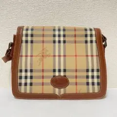 【大人気】Burberry ショルダーバッグ ノバチェック シャドーホース