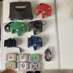 NINTENDO64 本体 コントローラー ゲームセット ジャンク品扱い