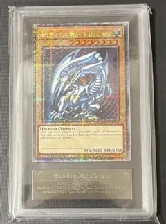 ars10 青眼の白龍　25th 英語　クオシク　遊戯王　PSA