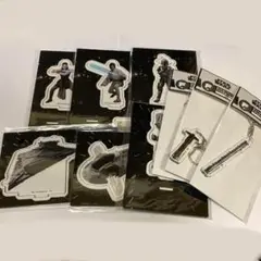 アクリルスタンド 6種 アクキー 3種　スターウォーズ　happyくじ