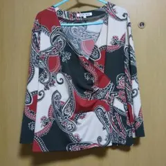 【美品】ハナエモリ　極上　ブラウス