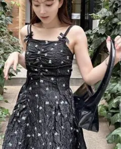 SNIDEL スパンコール刺繍ドレス ドレスラボ限定 SNIDEL - THEDRESSLAB 【限定】スパンコール刺繍ドレス PBEG 1