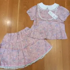 ☆新品　any FAM　エニィファム　小花柄が素敵なセットアップ　120