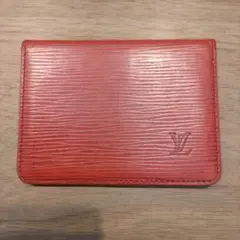 LOUIS VUITTON ルイヴィトン エピ 定期入れ　パスケース