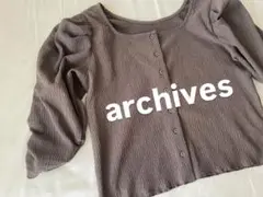 【最終値下げ！】archives ブラウントップス