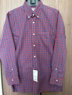 Brooks Brothers 赤青チェックシャツ XS