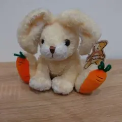 Dreaming Bear クリーム色ウサギぬいぐるみ