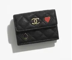 シャネル CHANEL 財布 三つ折り財布 新作 スモールフラップウォレット