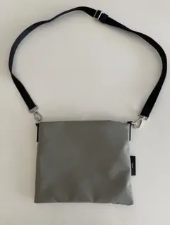 山本さまご専用　グレー ナイロン サコッシュ