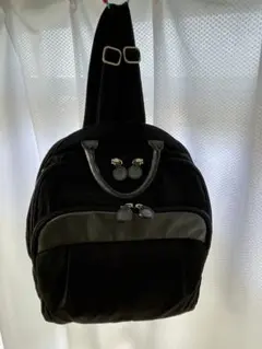 kanana project黒 ナイロン バックパック