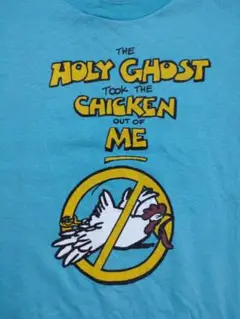 プリントＴシャツ　アメリカ製　ＵＳＡ　にわとり　古着