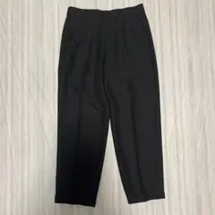 ペリーエリス　PERRY ELLIS ツータックスラックス　ブラック