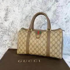 GUCCI オールドグッチ シェリーライン ボストンバッグ ミニ