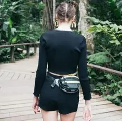 お値下げ　ナゴンスタンス　ニットパンツ　ラッシュガード