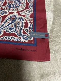 【新品未使用】POLO RALPH LAUREN ペイズリー バンダナ ハンカチ