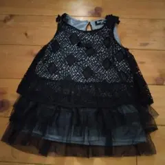 Party Pick ブラック タンクトップ 95