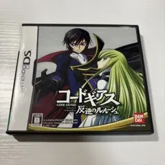極美品　コードギアス 反逆のルルーシュ　端子清掃済み　DSソフト