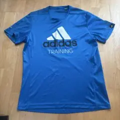 adidas トレーニング Tシャツ 青