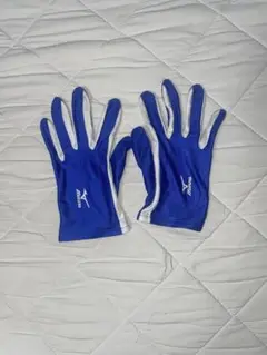 Mizuno ランニング グローブ 手袋 S ブルー