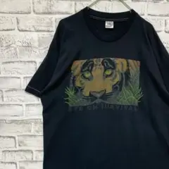 USA製90sヴィンテージTシャツ！シングルステッチ　ブラック半袖古着XL 22